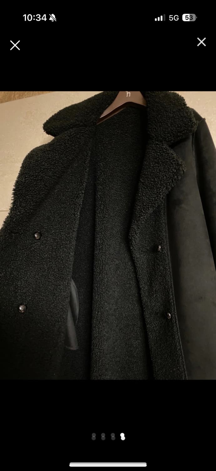 (상태최상) 블랙무스탕 상품이미지4