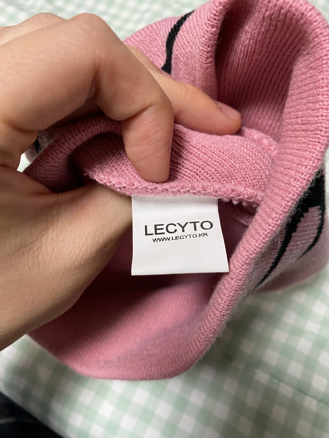 레씨토 핑크 비니 상품이미지4