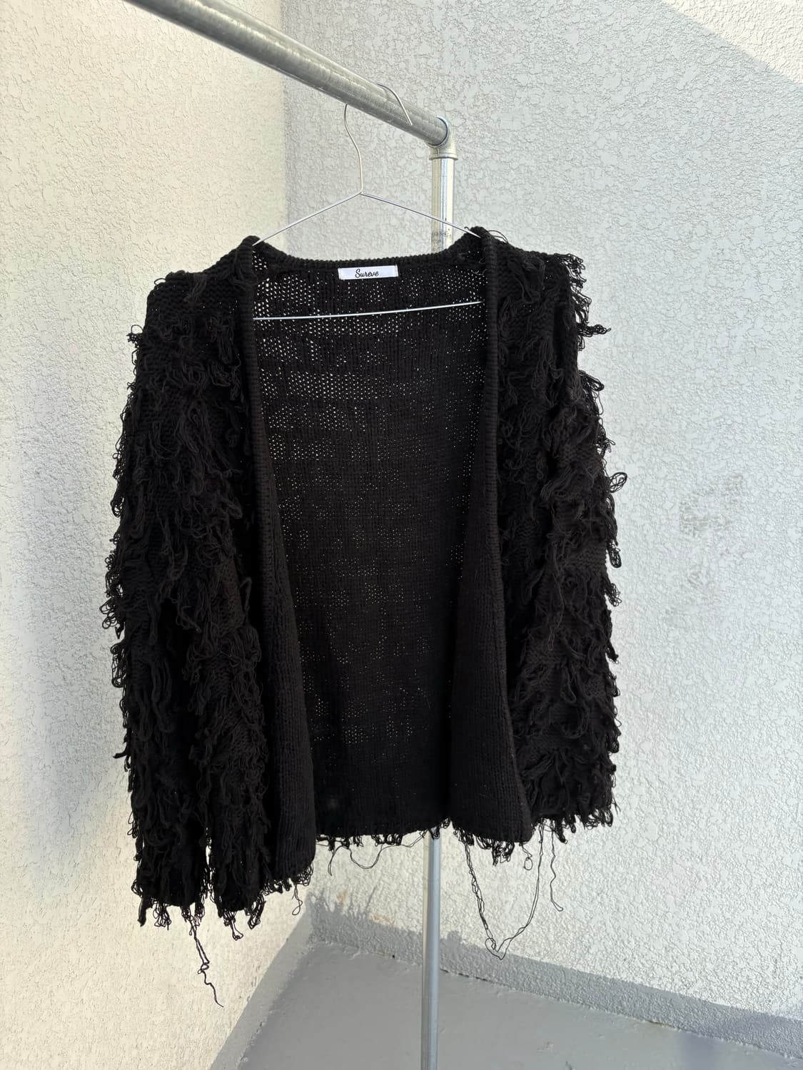 58 black damage grunge cardigan 상품이미지2