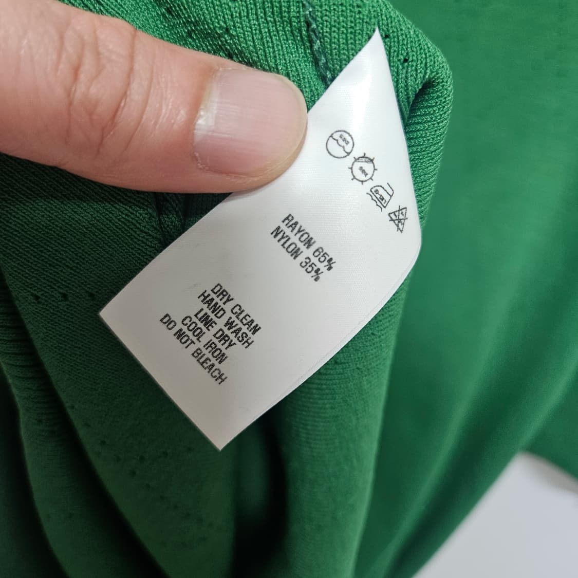 아워스코프 카라 반팔 니트 L 상품이미지6