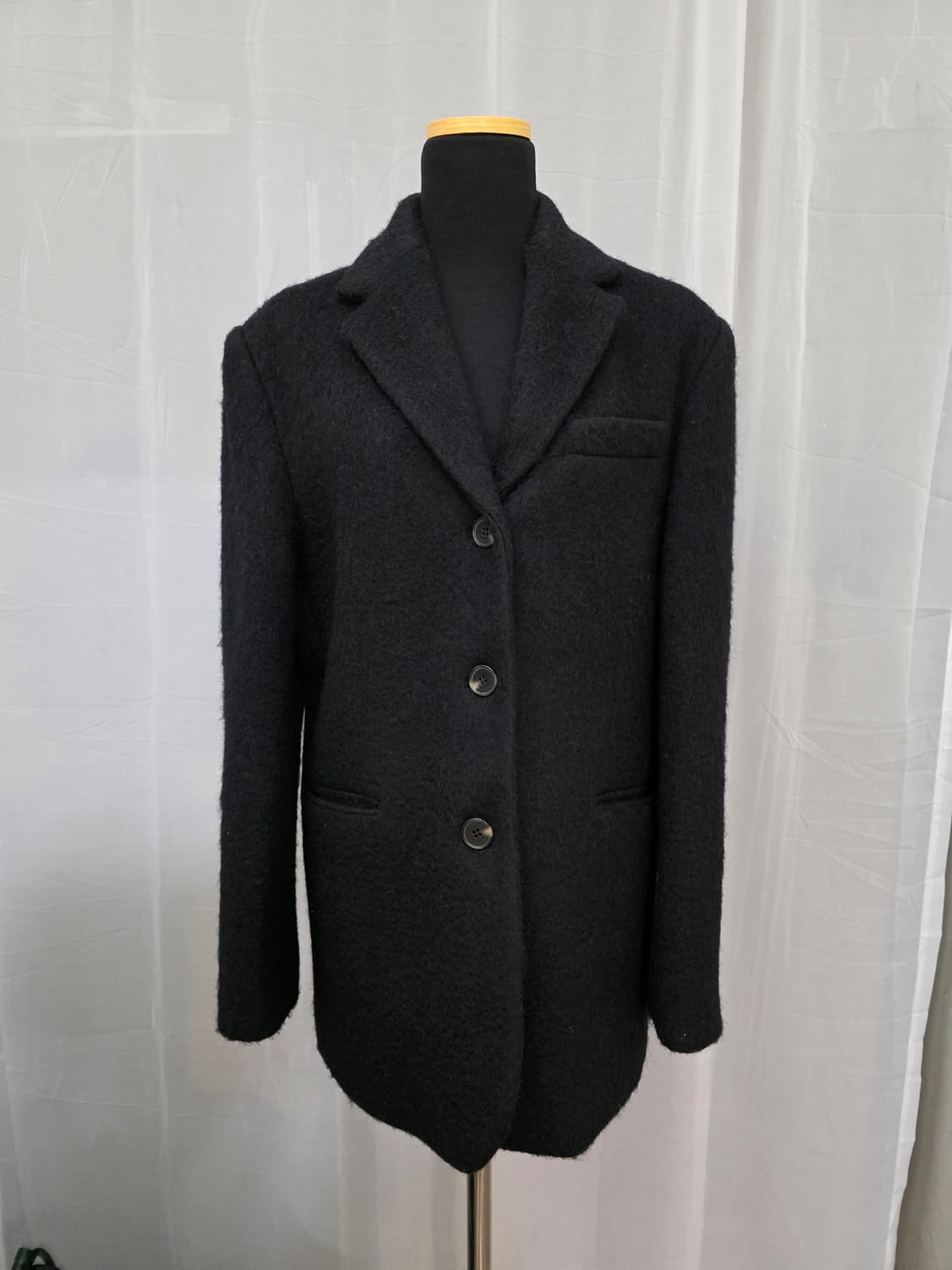 새상품)언더스탠딩 울 모헤어 헤어리 자켓.부클자켓. 상품이미지1