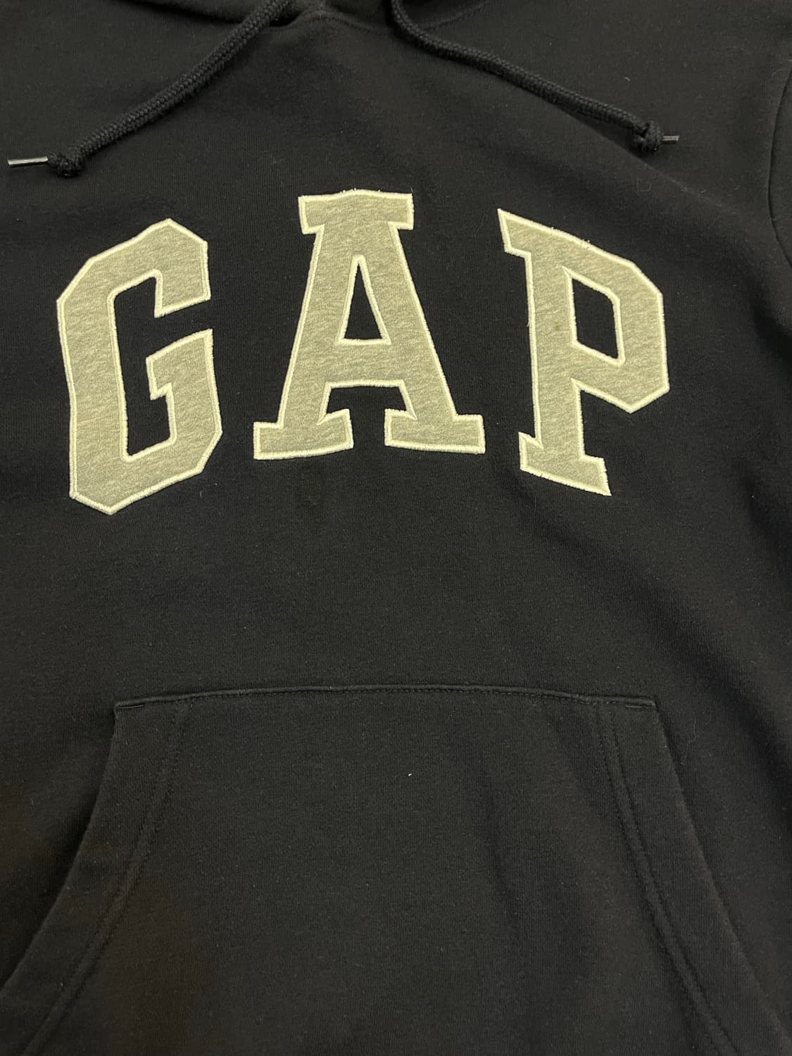 갭 기모 후드티 블랙 XS #csz3155 상품이미지6