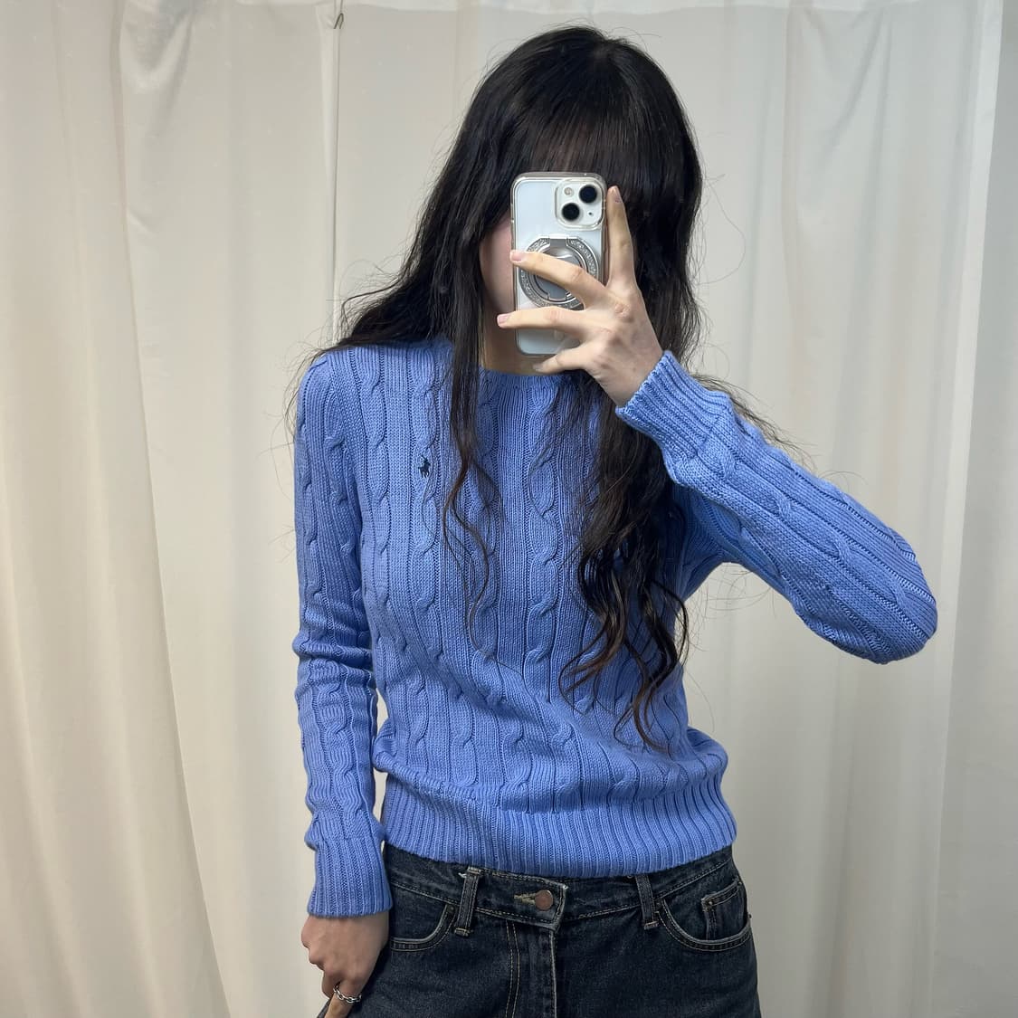 Polo Lavender Knit  상품이미지2