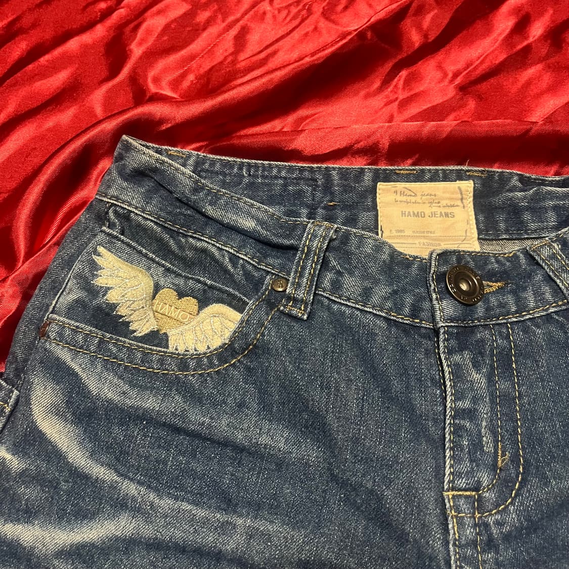 Y2k 헤이세이 날개 숏팬츠  상품이미지2