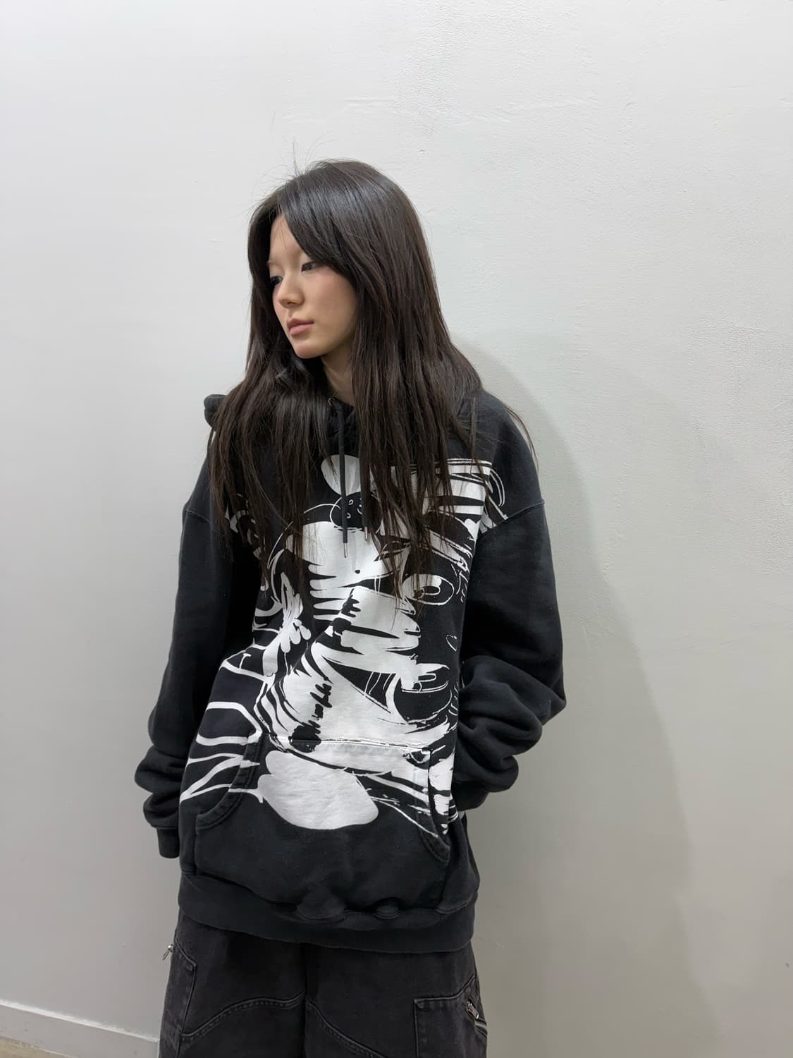 준 이나가와 아니메 아트워크 후드티 상품이미지4