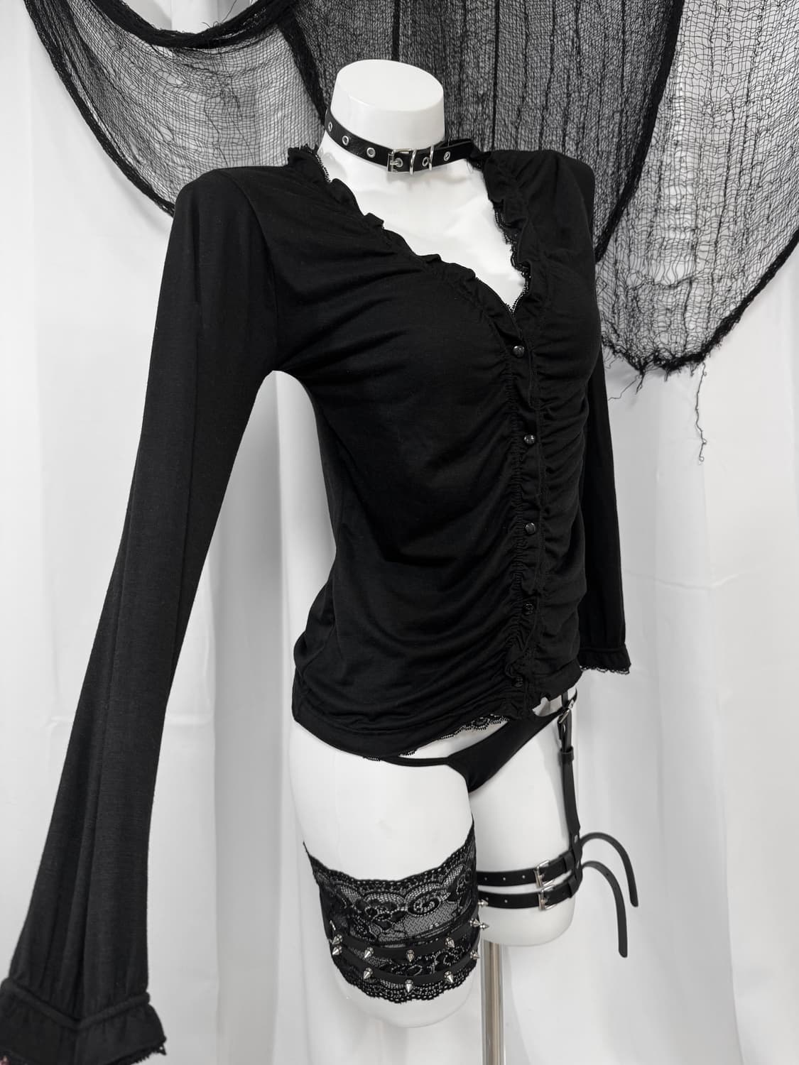 lace cardigan 상품이미지1