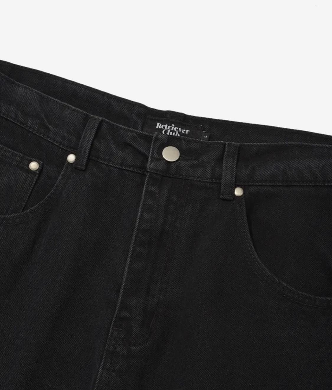 리트리버클럽 래빗 데님팬츠 블랙 M사이즈(LIL RABBIT DENIM) 상품이미지4