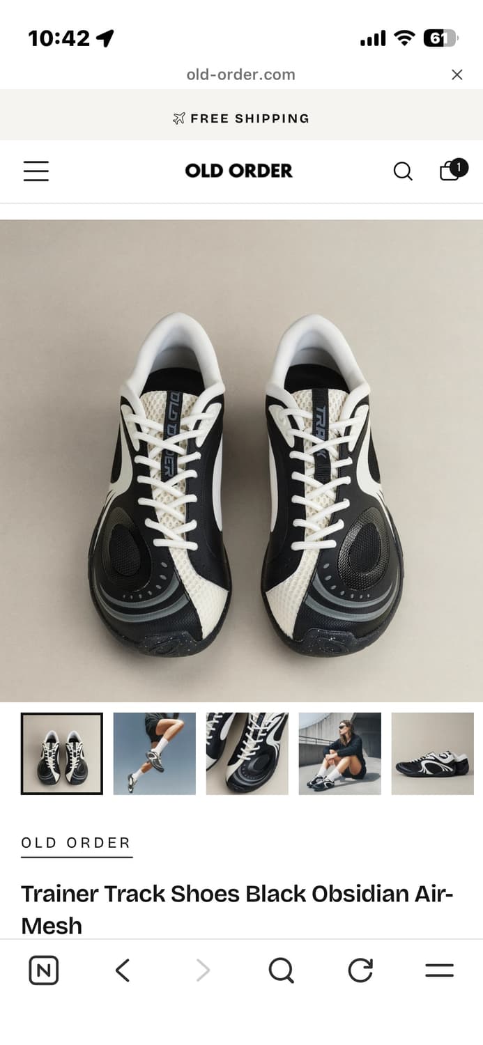 올드오더 train track shoes 상품이미지1