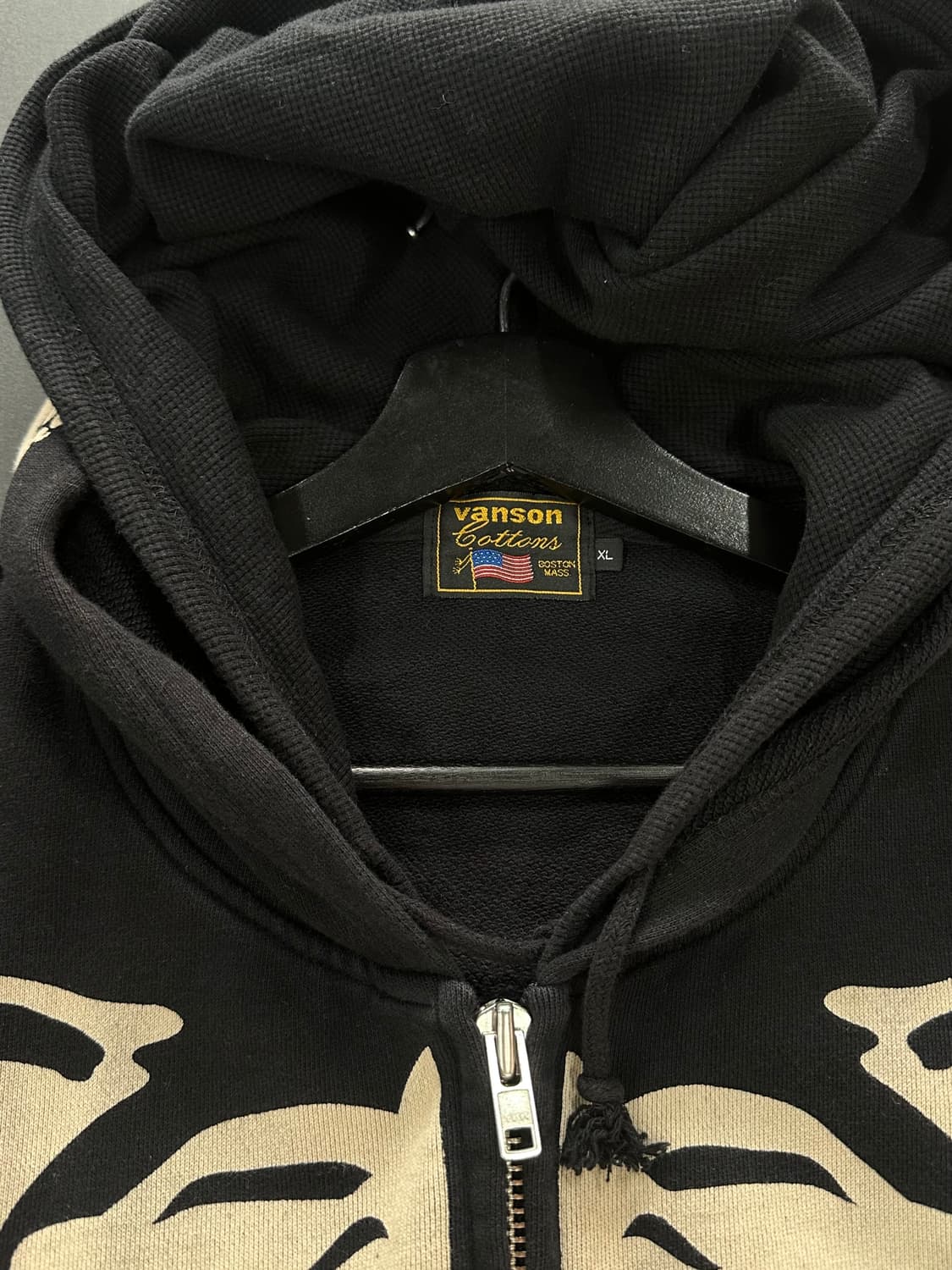 벤슨 본 스켈레톤 넥핸드워머 후드집업 상품이미지10