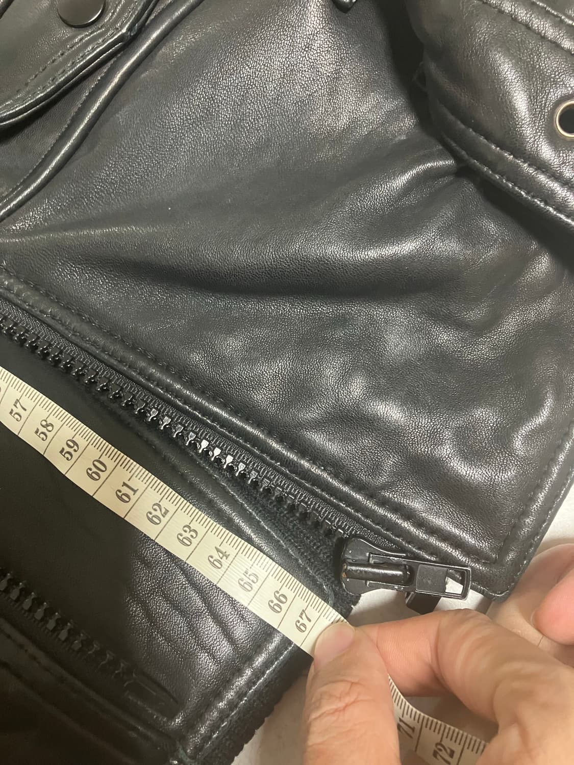 저스티스 모티브 양가죽자켓 상품이미지8