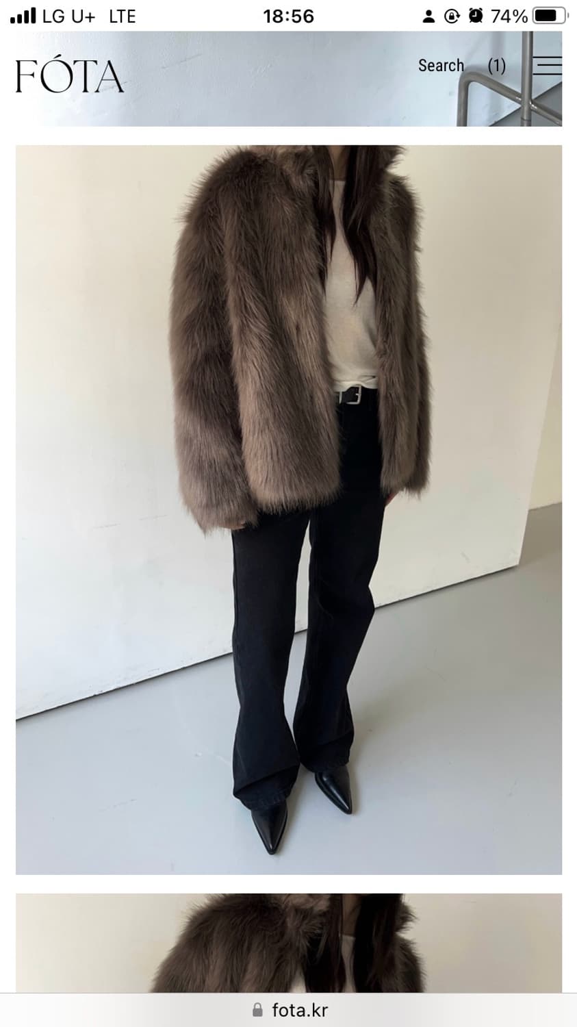 FOTA 퍼자켓 상품이미지1