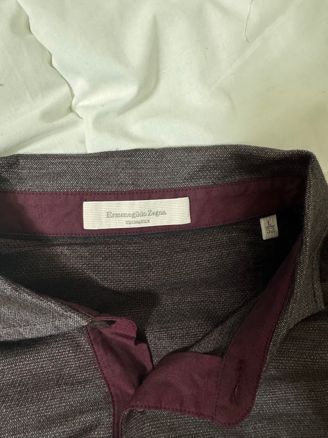 제냐 실크 100 폴로 긴팔 니트 상품이미지2