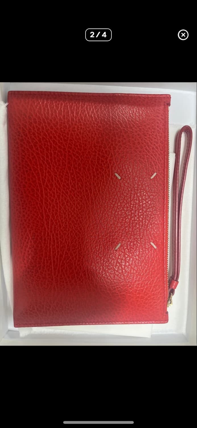 메종마르지엘라 레드 클러치 상품이미지1