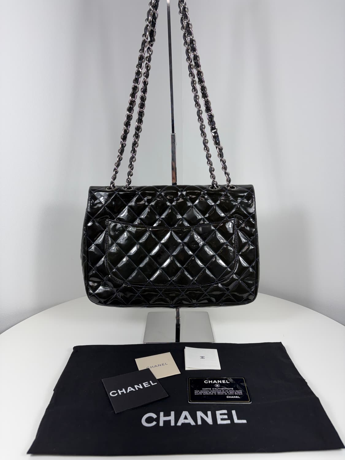 13번대 샤넬 페이던트 라지 플랩백 상품이미지4