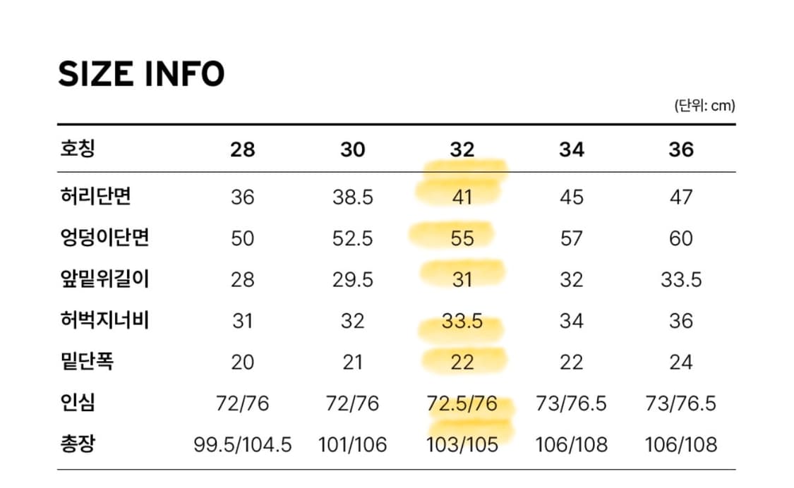 리바이스 568 루즈스트레이트진 32/30 상품이미지5