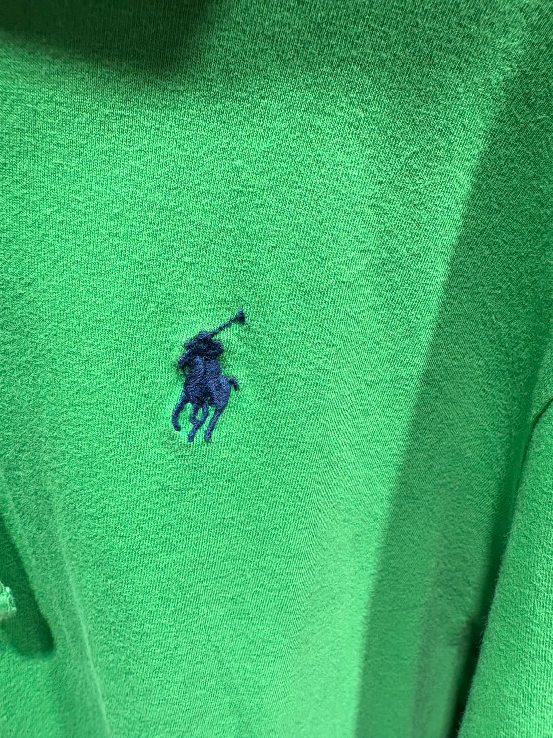 L 폴로랄프로렌 블루포니 그린 후드티 상품이미지4