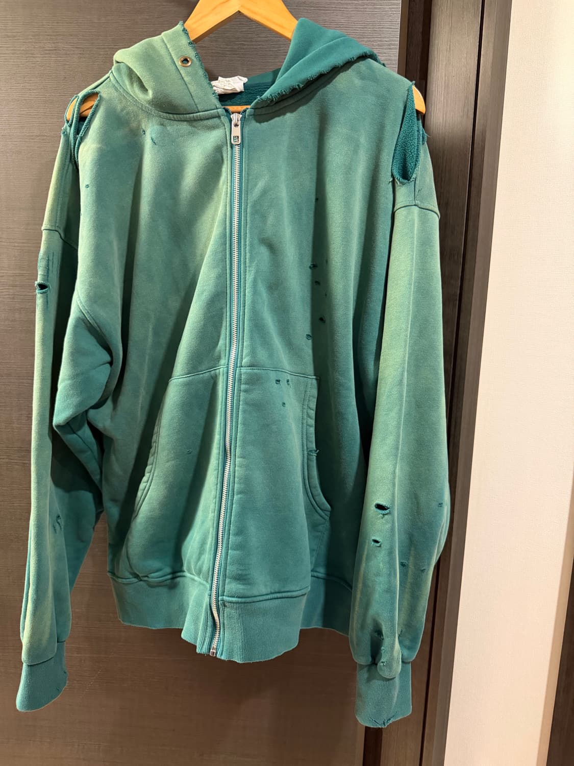 Saint Mxxxxxx 데미지 후드집업 XL 상품이미지2