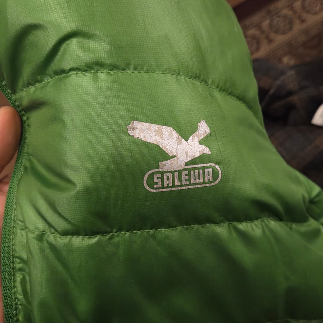 살레와 경량패딩 그린 xl 상품이미지7