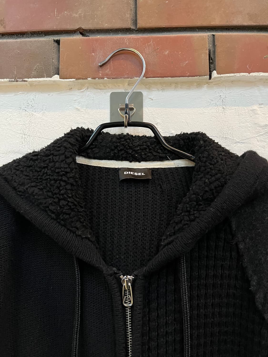 Diesel 디젤 패치워크 후드 집업 자켓 상품이미지2