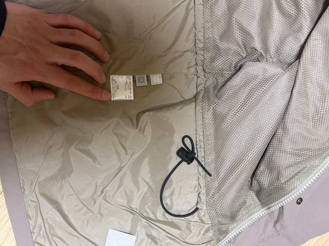 L) 69,000원 올드 빈티지 유니클로 발수자켓 카키 베이지 상품이미지8