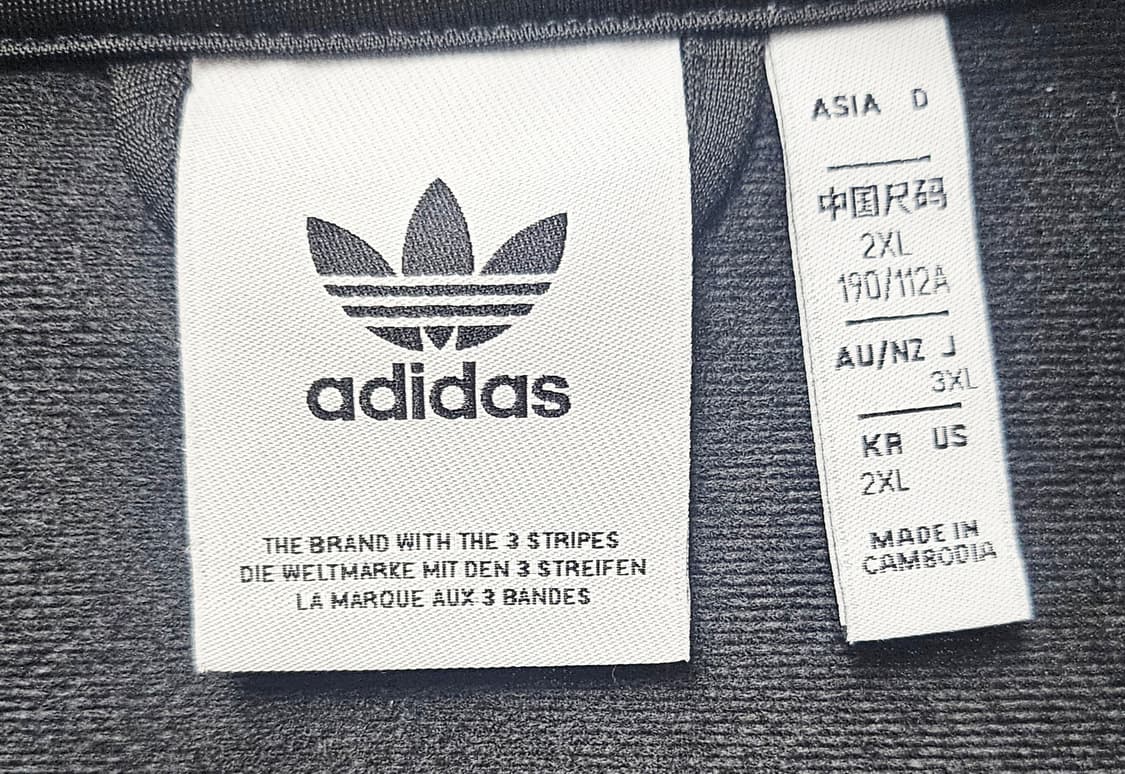 (110~115)2XL☆초대장급☆ 아디다스 파이어버드 [검흰] 트랙탑져지 상품이미지2