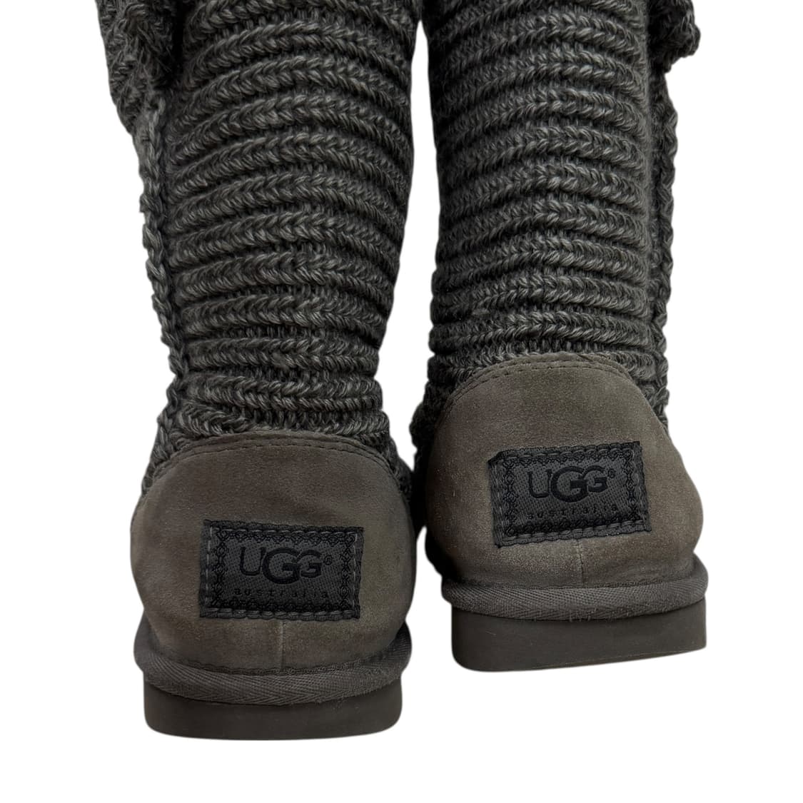 UGG 어그 클래식 카디 니트 롱부츠 그레이 215 상품이미지4