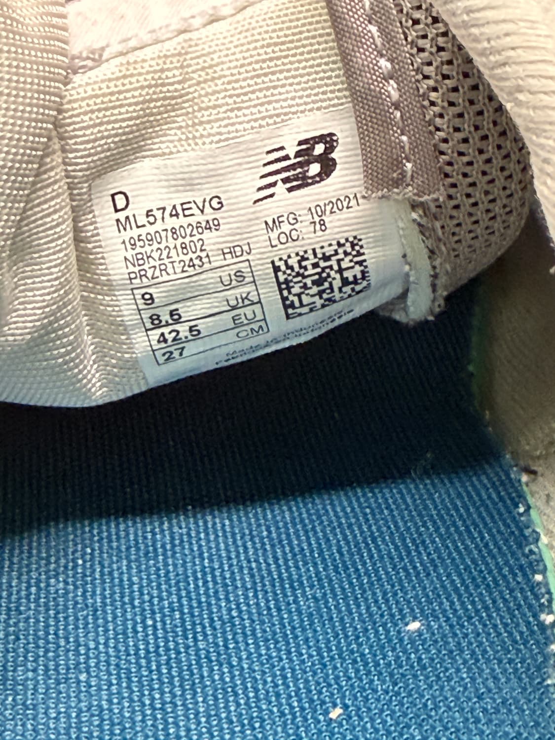 뉴발란스 574 그레이 상품이미지5