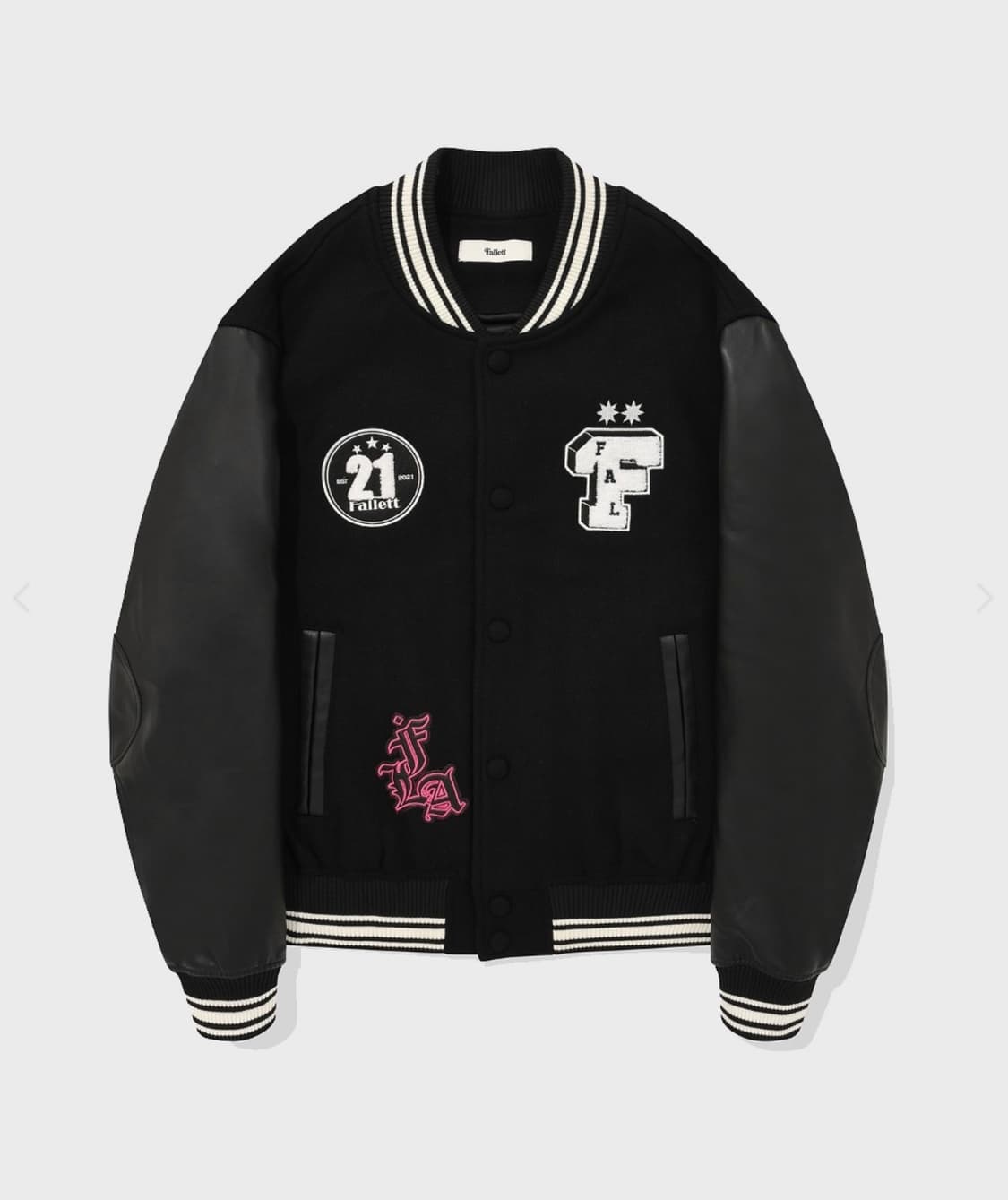 아트 아카이브 하우스 바시티 자켓 블랙 상품이미지1