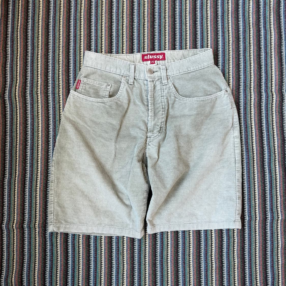 90s 올드 스투시 코듀로이 팬츠 상품이미지2