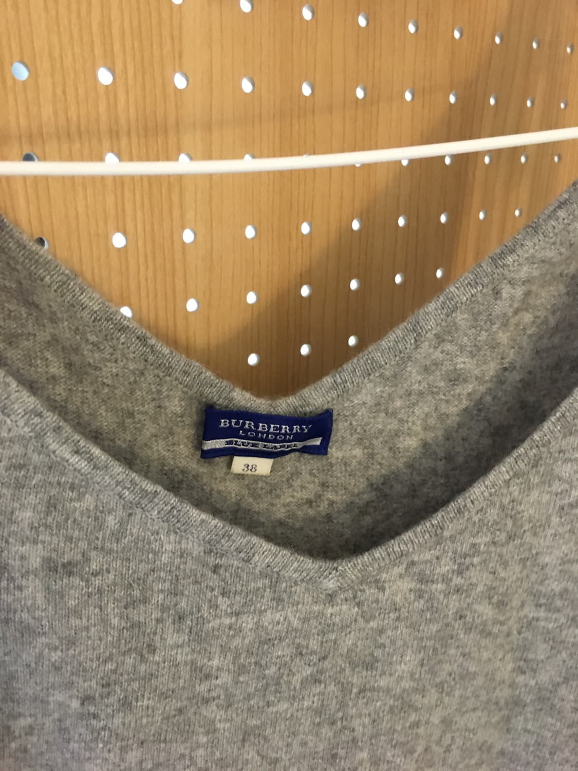 burberry bluelabel 회색 리본 나시 상품이미지2