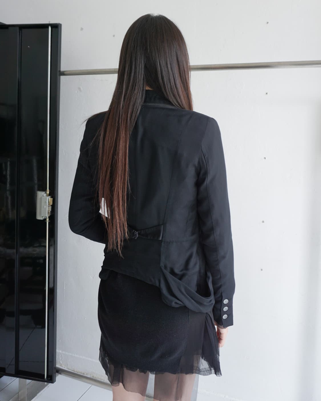 DIESEL drape twist zip jacket 상품이미지3