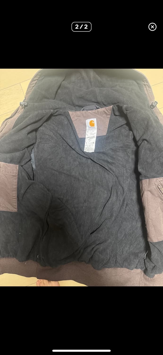 칼하트 액티브 디트로이트 후드자켓 집업 XL 상품이미지2