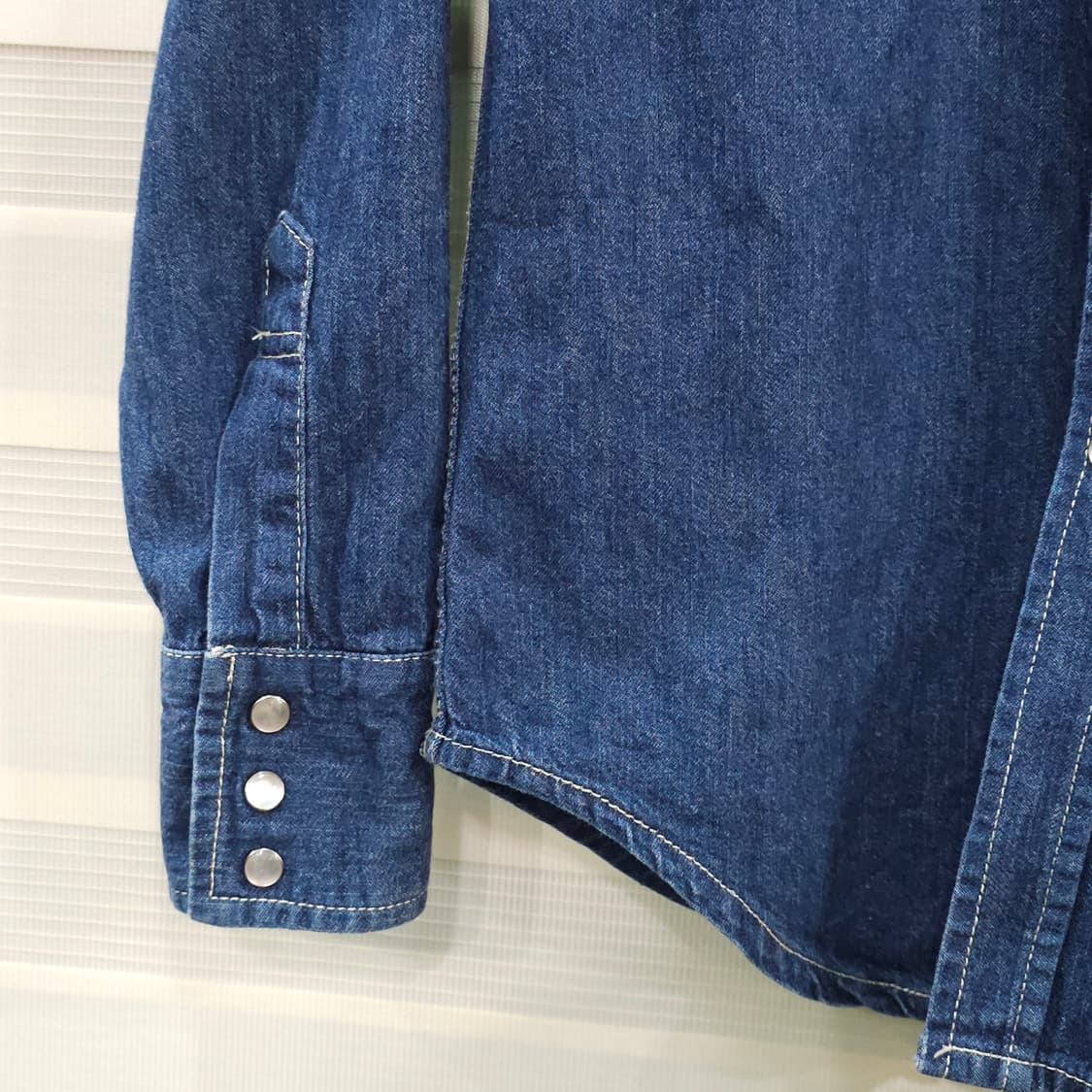 WOW JEANS 웨스턴 데님셔츠- 우먼M 상품이미지3