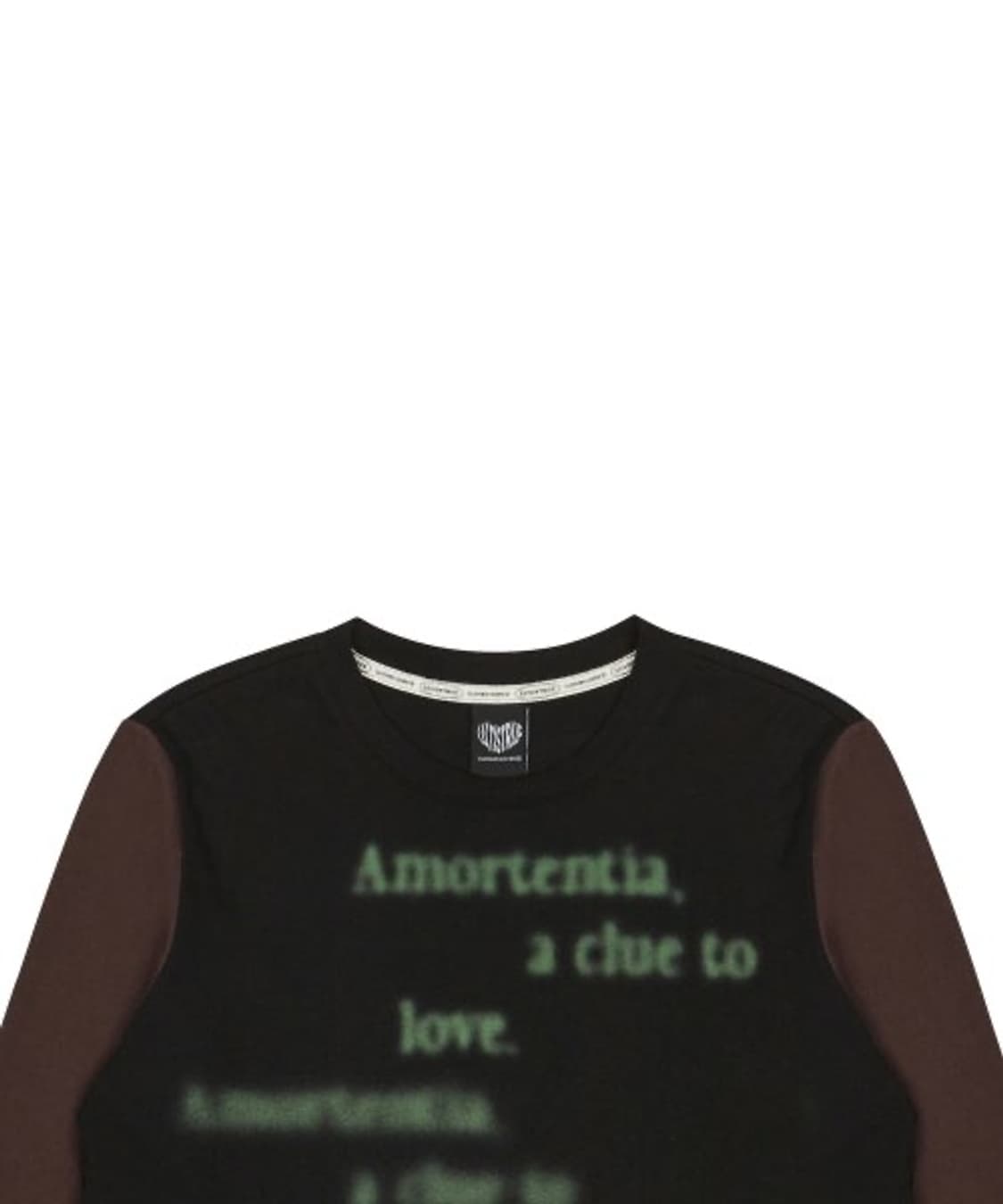 러브이즈트루 AM RAGLAN LONG SLEEVE 롱슬리브 블랙 상품이미지2