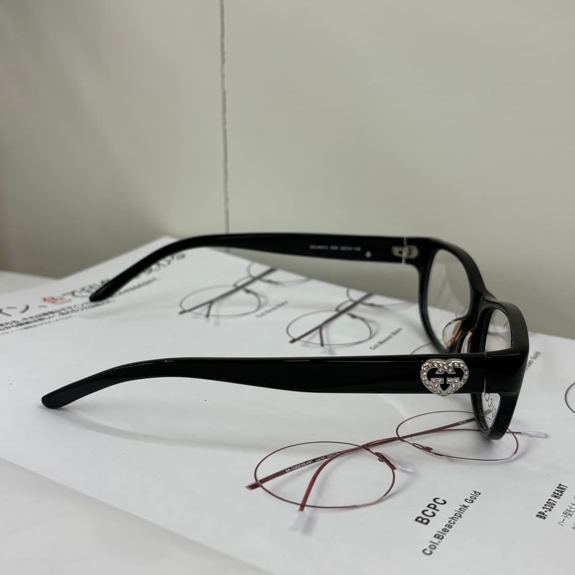 구찌 빈티지 뿔테 안경 상품이미지3