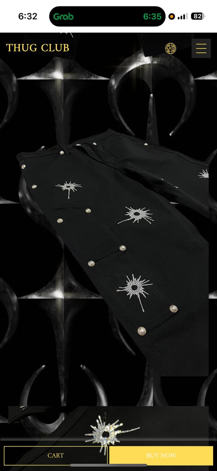 Thug  Club Bullet Pants  상품이미지4
