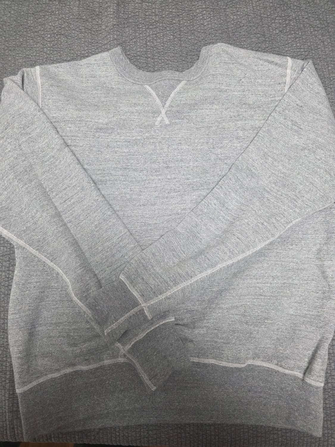 버즈릭슨 스웻 그레이 xxl 탭만제거 새상품 상품이미지1