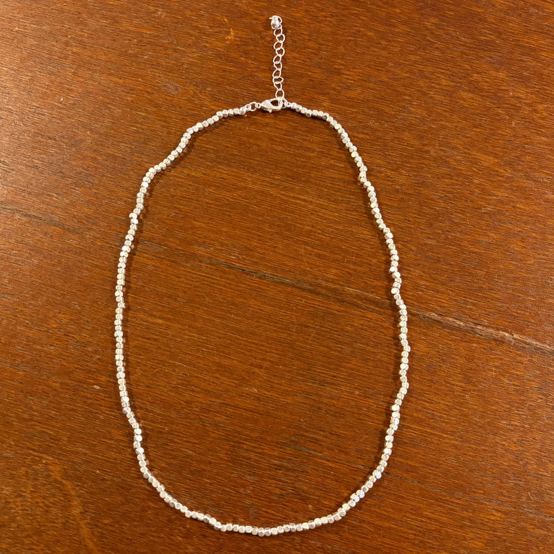 새상품 신주 실버코팅 주사위 목걸이 상품이미지1