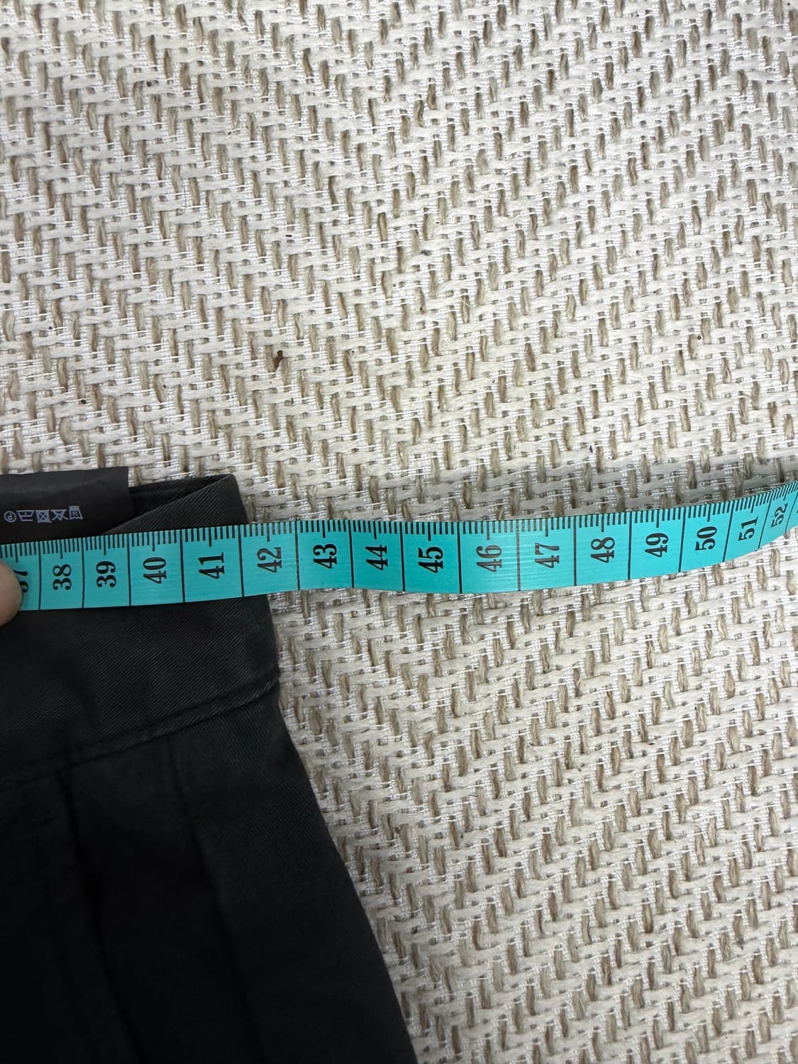 정품) 띠어리 남성 블랙 면바지 31 상품이미지7