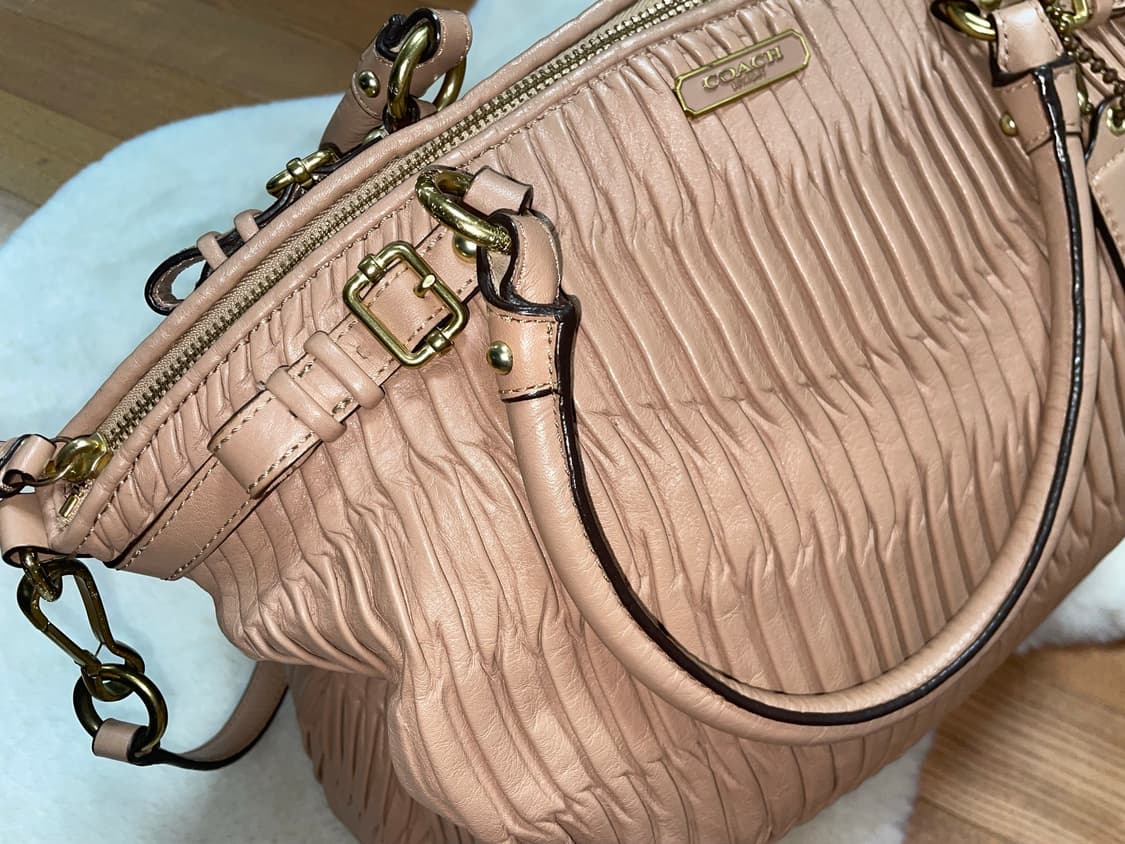 Coach madison gathered leather bag 상품이미지8