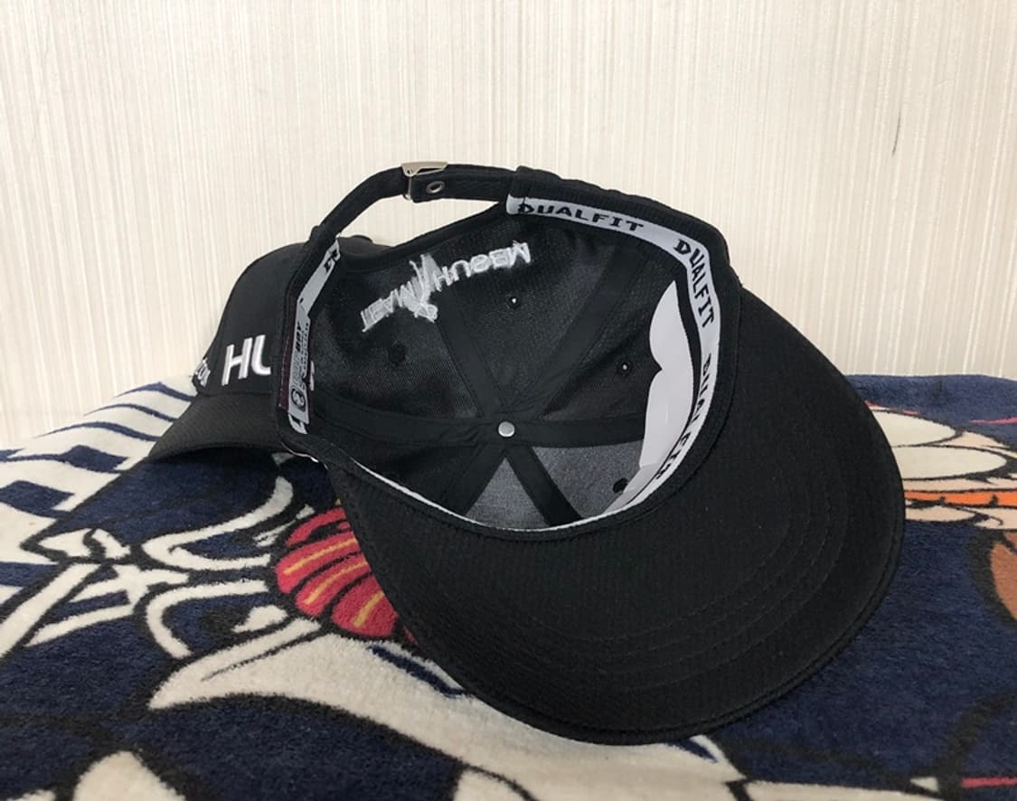 팀휴셈(HUSEM)골프단 일본투어 프로골퍼모자/캡(검) S 상품이미지9