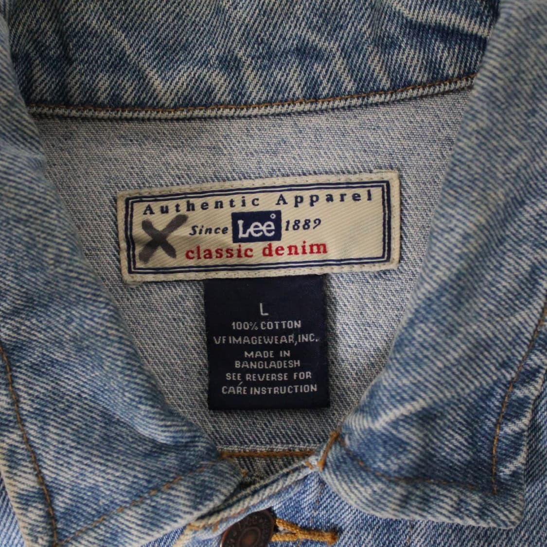 LEE 리 2004 Las Vegas 100주년 데님 자켓 L025 상품이미지6