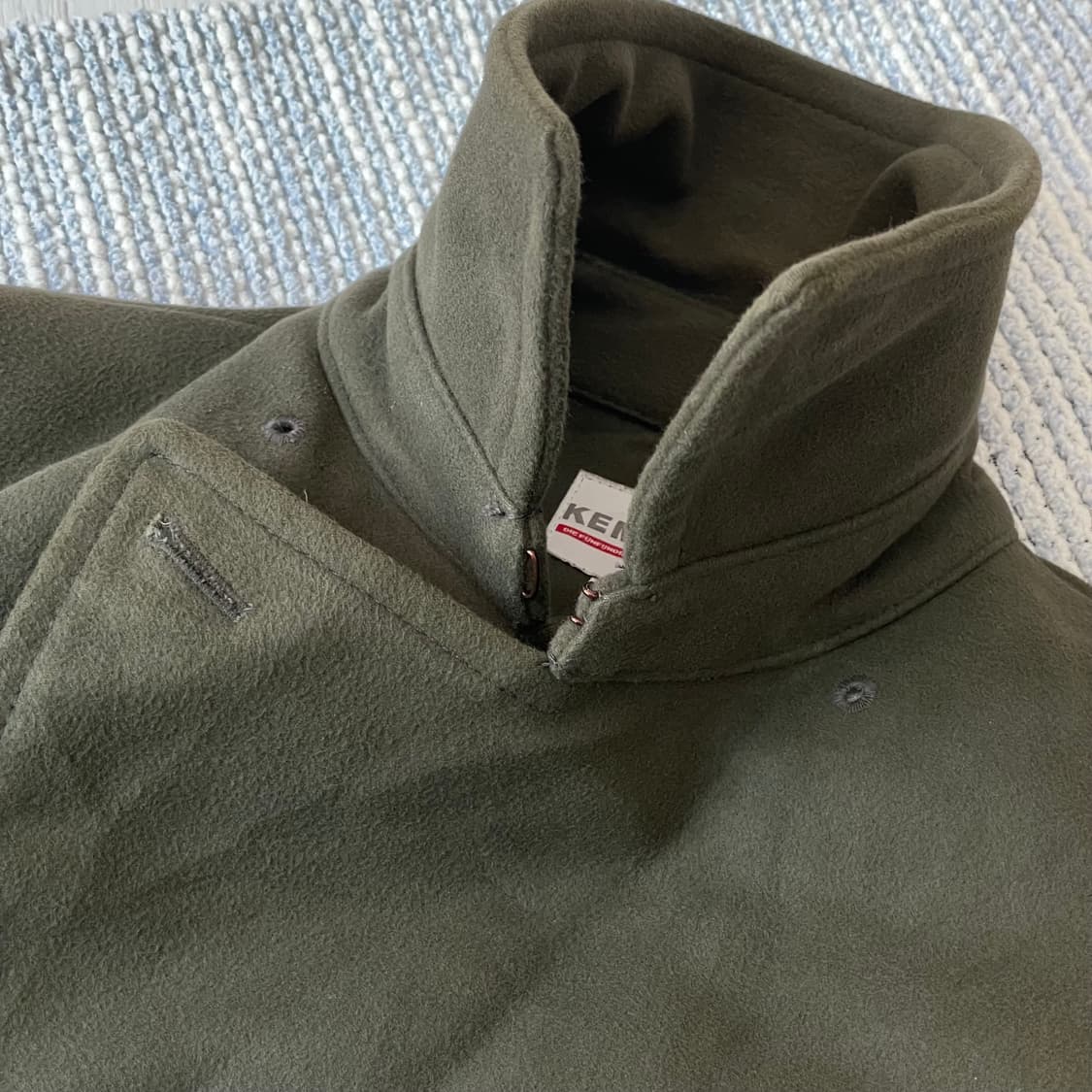 Kempel 켐펠 몰스킨 더블브레스티드 하프코트 상품이미지3