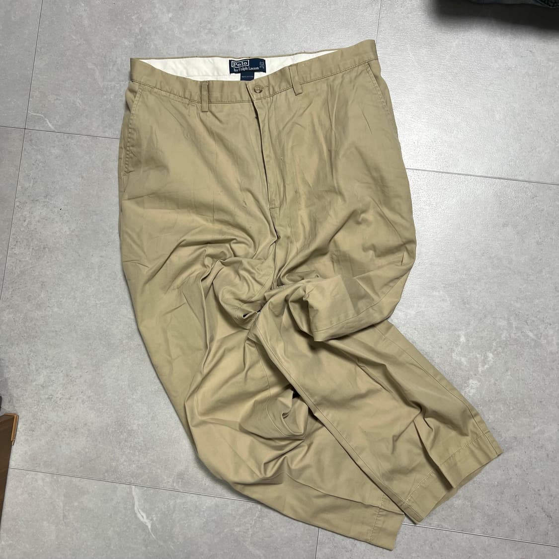 [36] 폴로 랄프로렌 베이지 면바지 상품이미지1