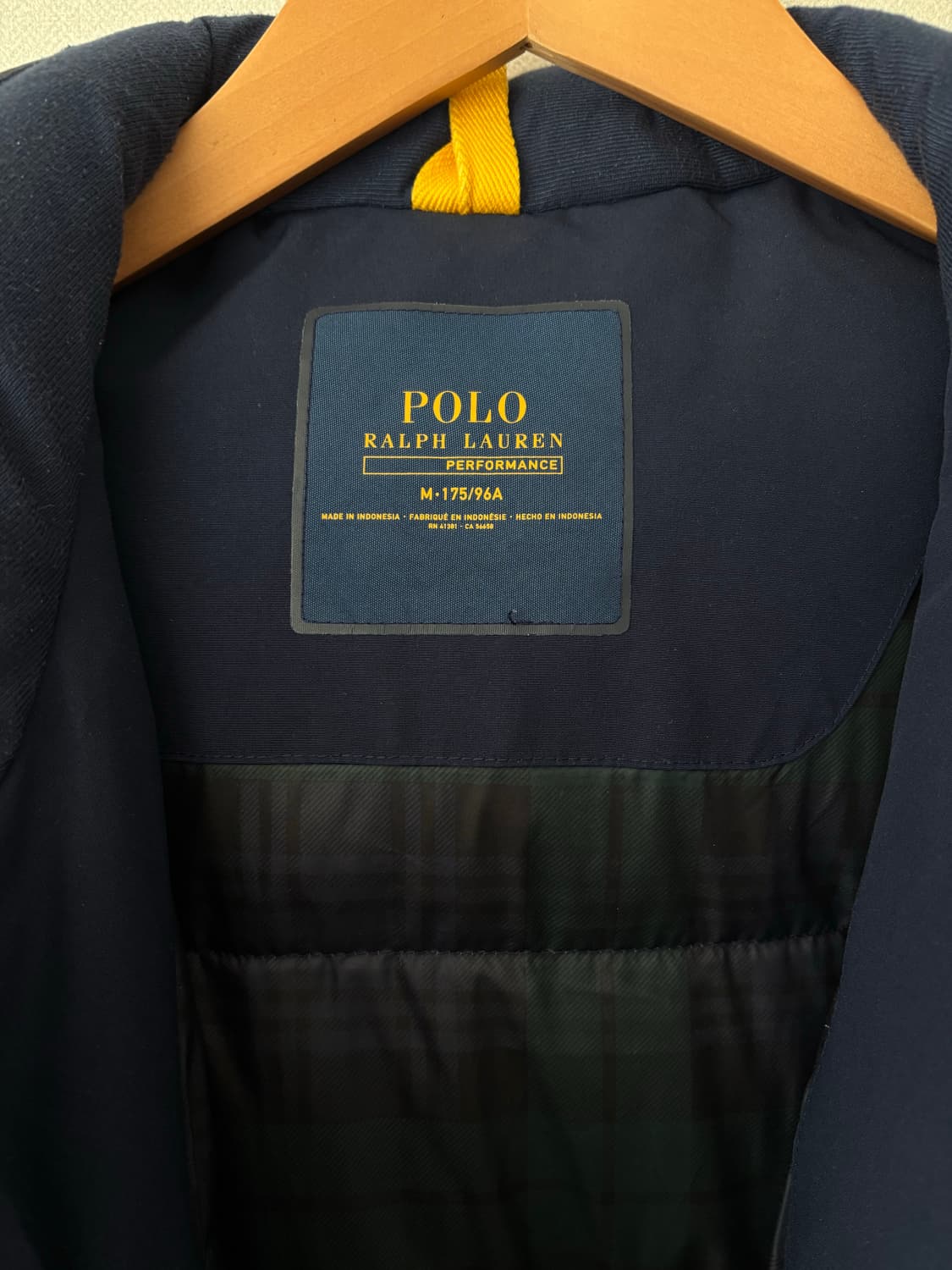 폴로 파카M 네이비색상 (착샷 유) 상품이미지3