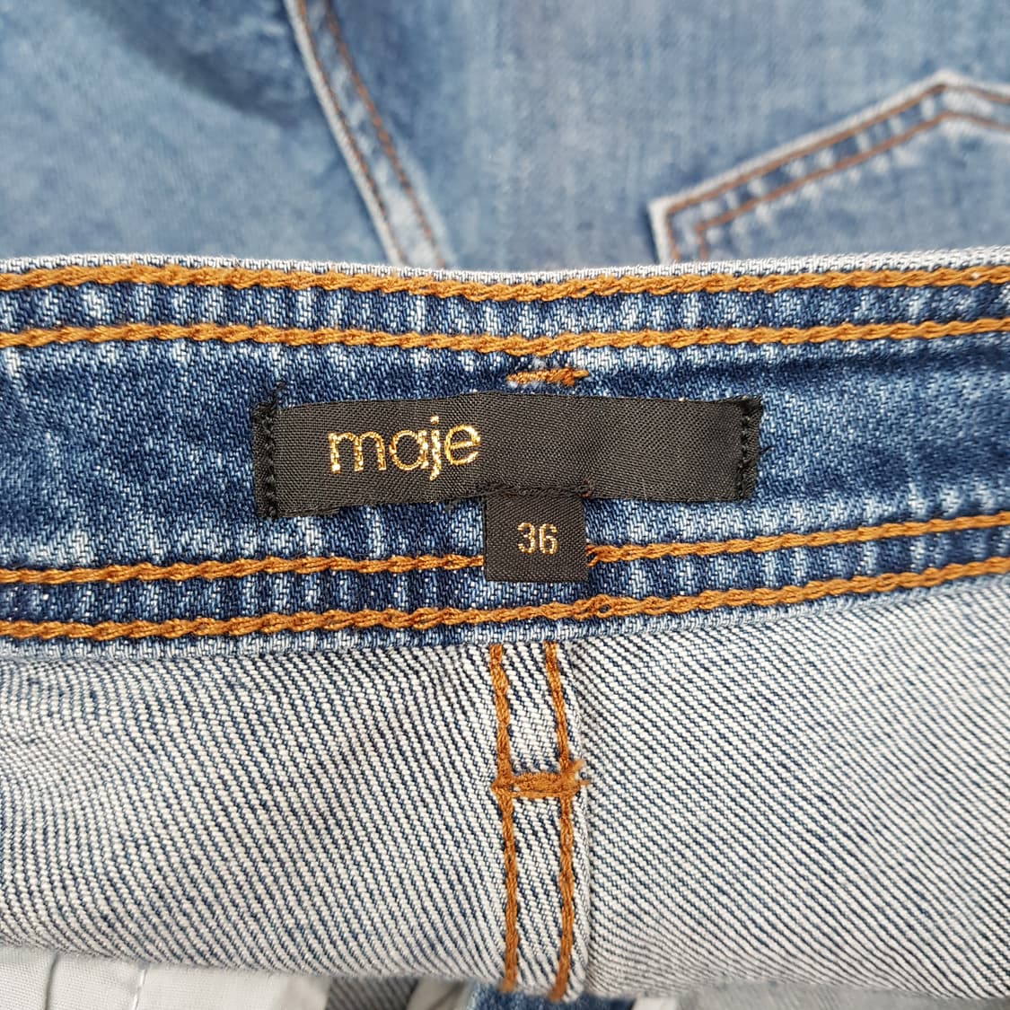 마쥬 스캘럽 데님 팬츠 36사이즈 상품이미지6