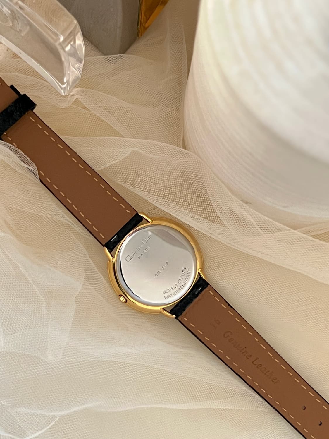 디올 12p스 톤 쉘 다이얼 시계 / 정품감정. 케어 상품이미지6