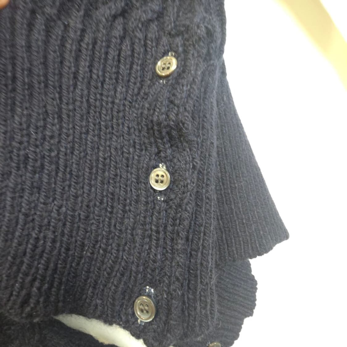 [중고/정품] 톰브라운 아란 케이블 사선 울 니트 3 상품이미지4