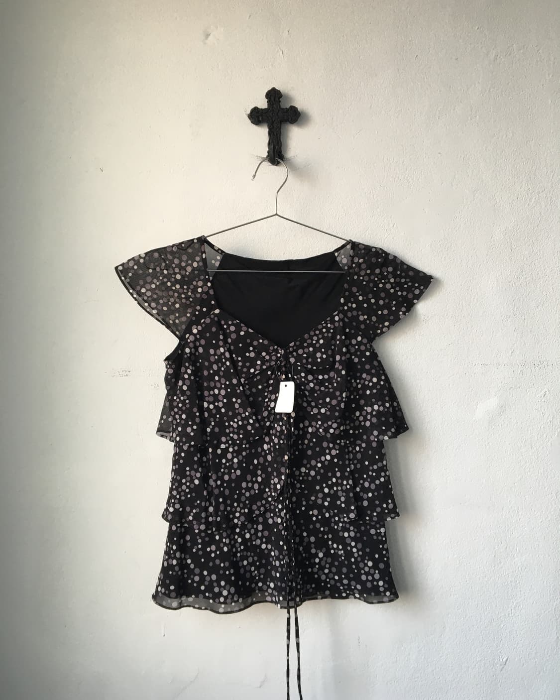Dot pattern blouse 상품이미지1