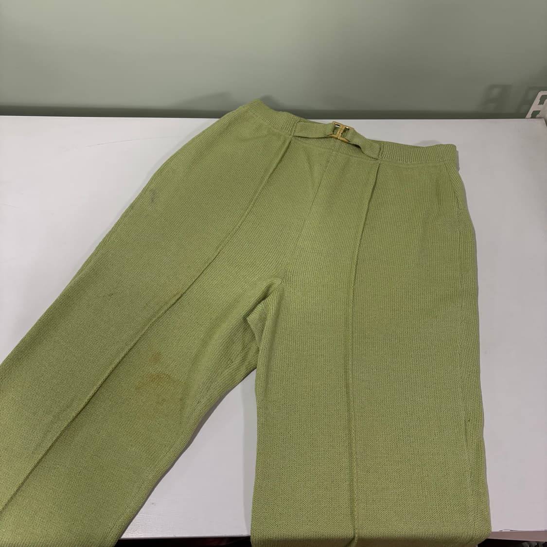 6 27-28 세인트존 녹차 벨티드 니트 슬랙스 상품이미지2